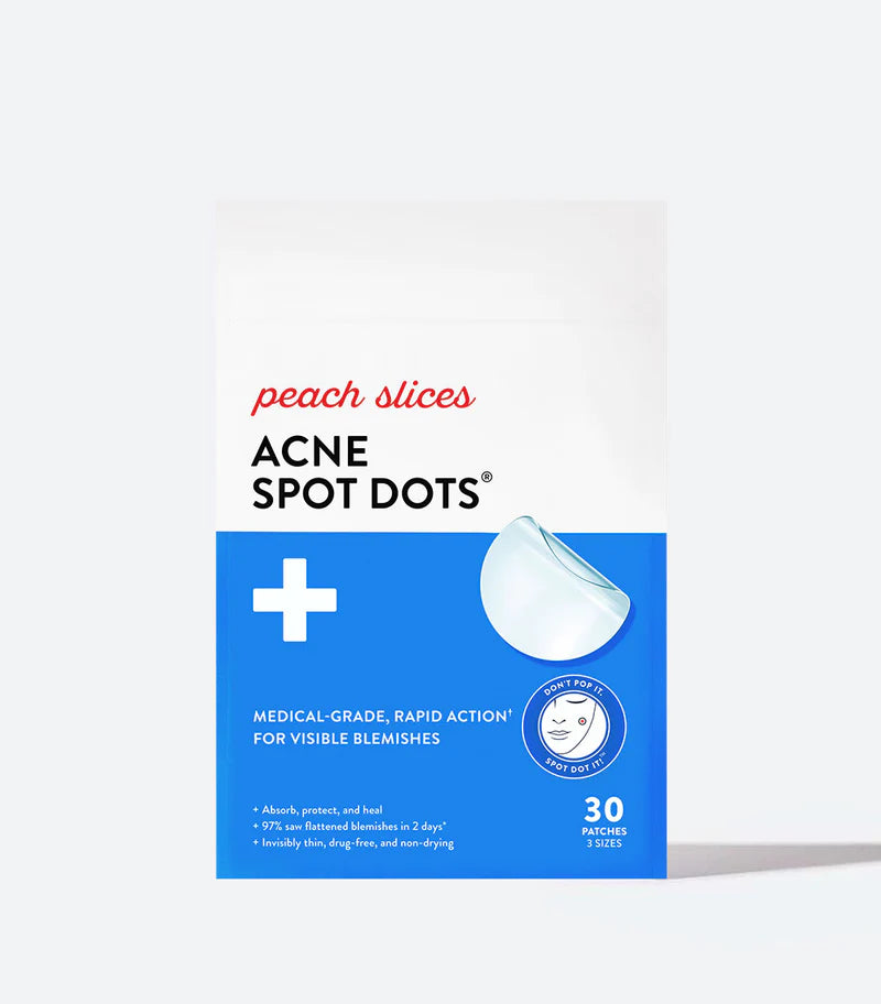 Peach Slices Acne Spot Dots (30 Patches)
