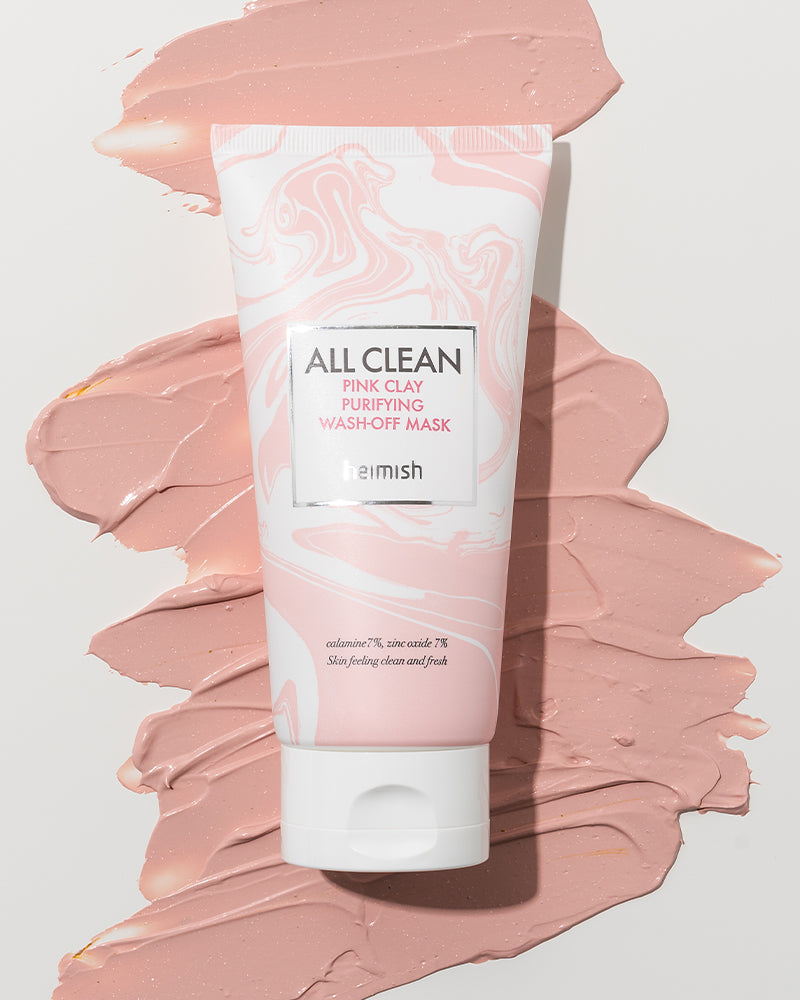 All Clean Pink Clay Purifying Wash-Off Mask 150g