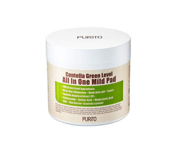 Purito Centella Green Level All In One Mild Pad 70 pad