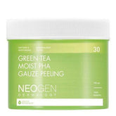 Neogen Dermalogy Green Tea Moist PHA Gauze Peeling (30 Sheets)