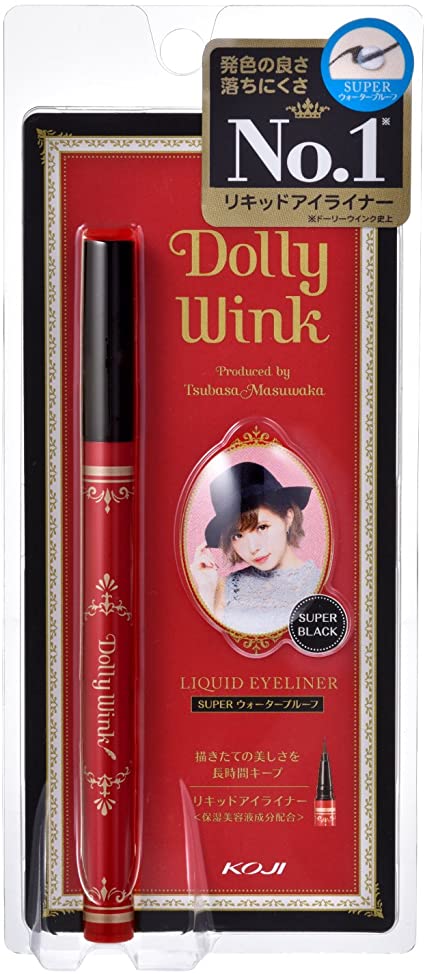 Dolly Wink Liquid Eyeliner Waterproof (Super Black)