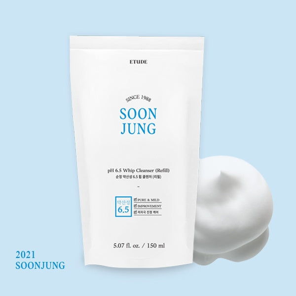 Soon Jung pH 6.5 Whip Cleanser 150ml (2021) Refill