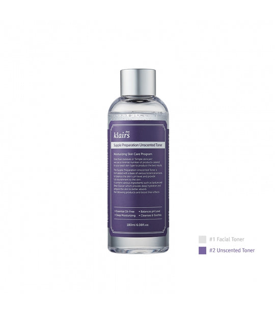Supple Preparation Unscented Facial Toner 180ml